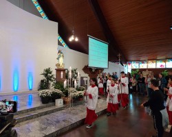 Santa Missa em honra à Nossa Senhora de Aparecida